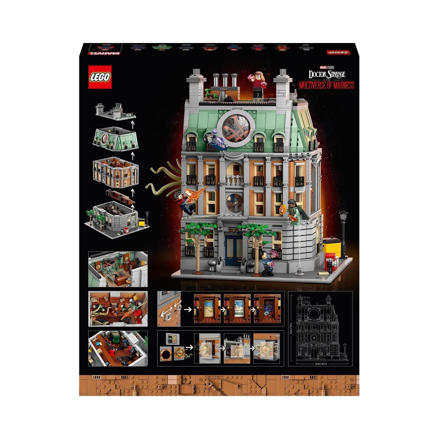 LEGO Superhelden Sanctum Sanctorum Teile