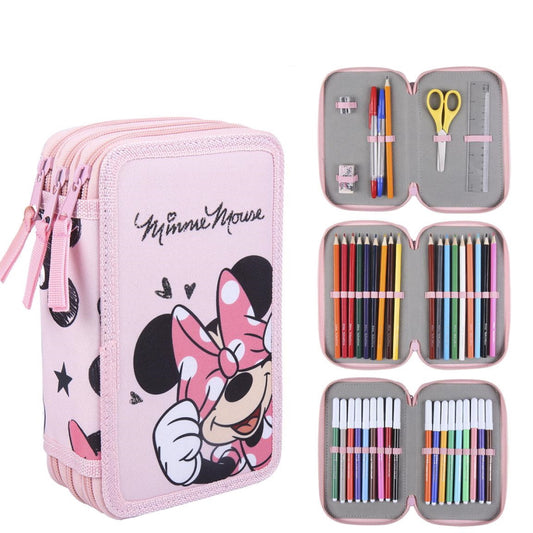 Disney Minnie Mouse Rosa Schueleretui