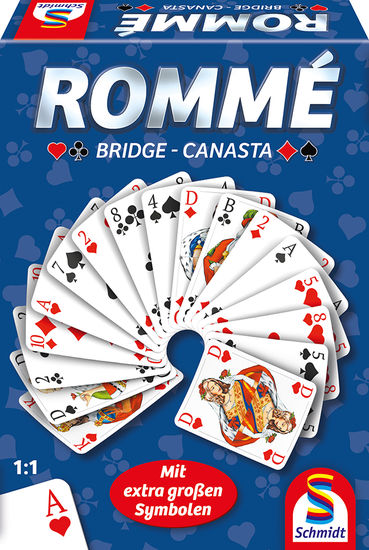Romme Bridge Canasta Kartenspiele