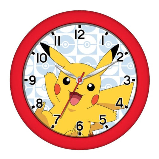 Pokemon Pikachu Wanduhr Kinder