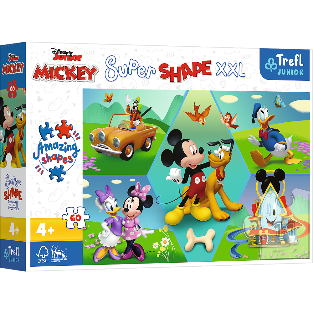 Mickey Mouse Junior Super ShapeXL Puzzle