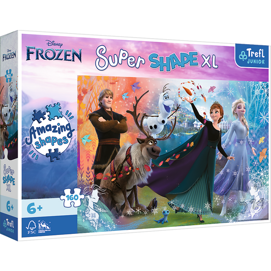 Disney Frozen Die Eiskönigin Junior Super ShapeL Puzzle