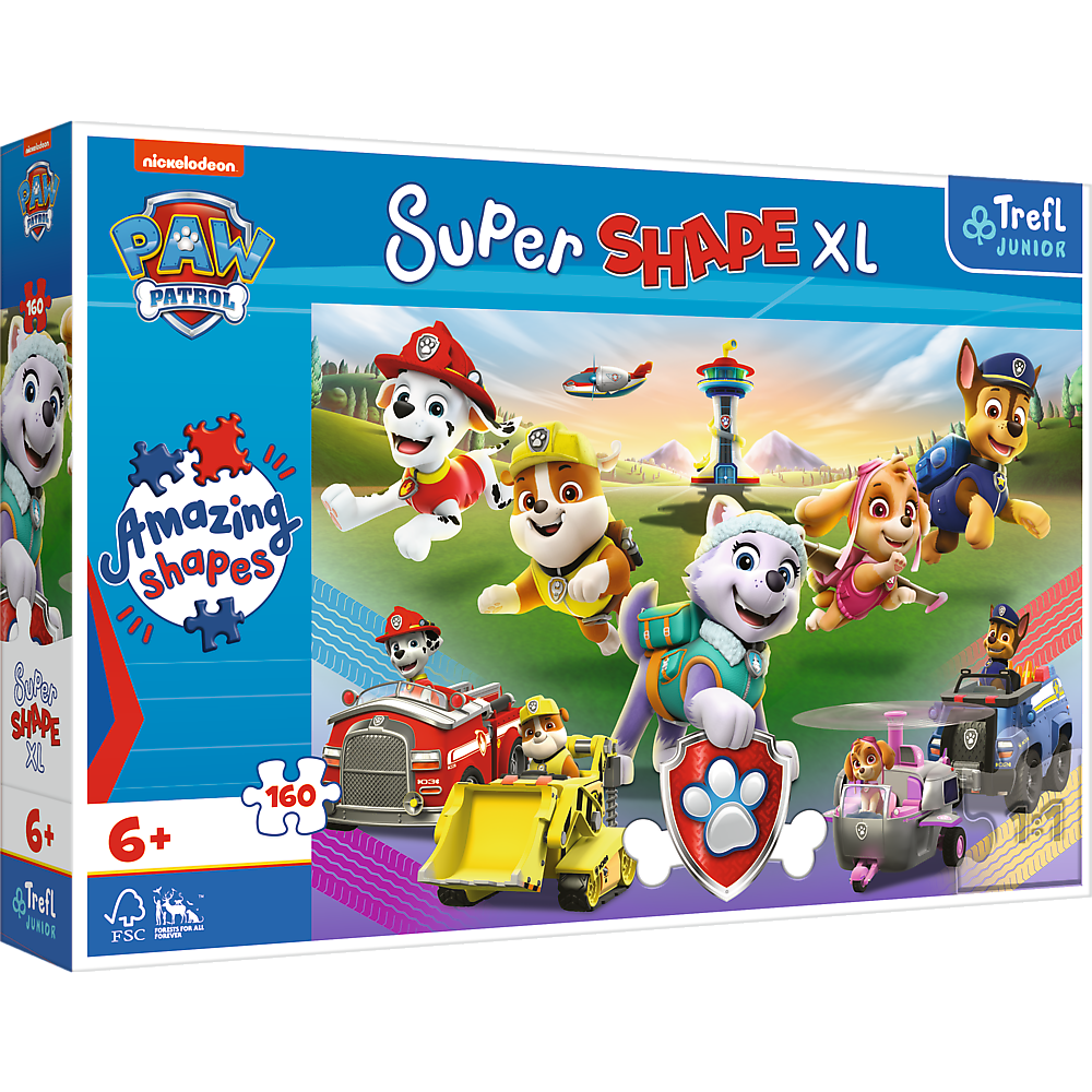 Paw Patrol Junior Super ShapeL Puzzle
