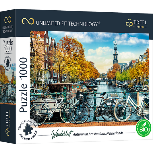Wanderlust Herbst in Amsterdam Niederlande UFT Puzzle