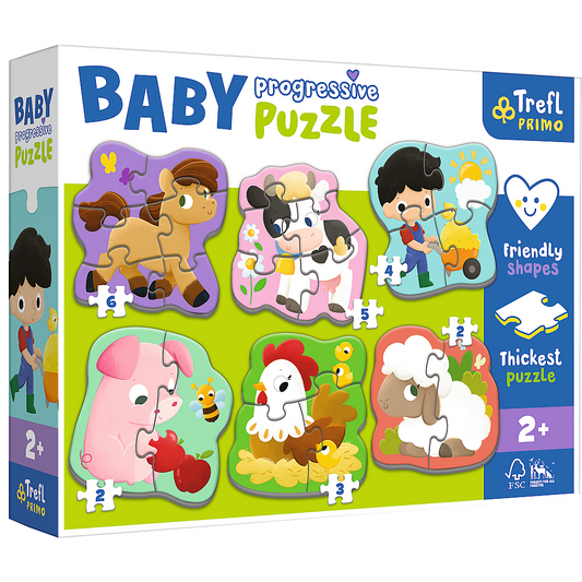 Farm Primo Baby Puzzle in