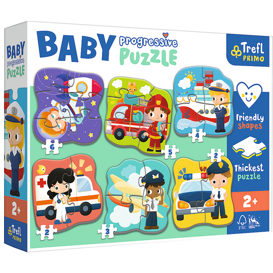 Fahrzeuge Primo Baby Puzzle in