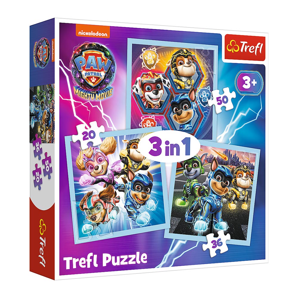 Paw Patrol Film in Puzzle