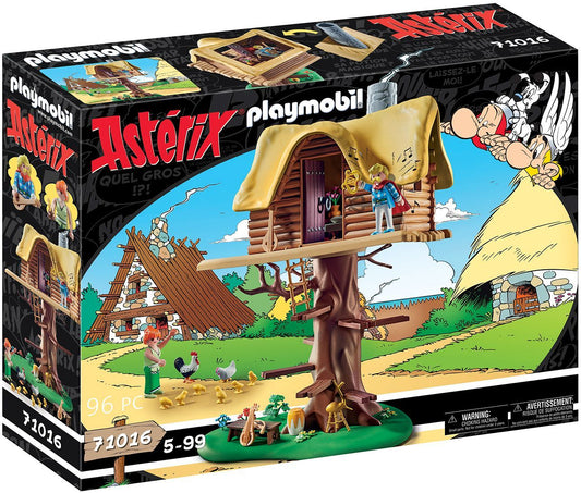 PLAYMOBIL Asterix Troubadix mit Baumhaus Spielset