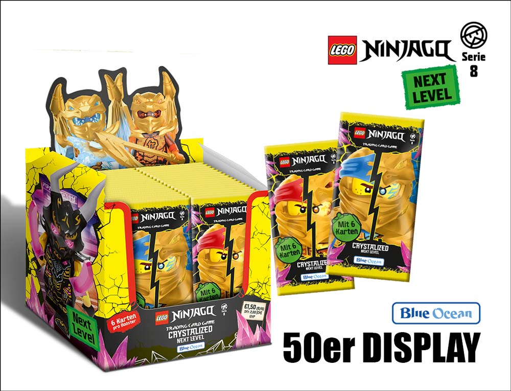 LEGO NINJAGO Trading Cards Display