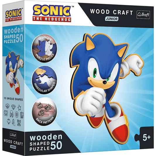 Sonic Holz Form Puzzle