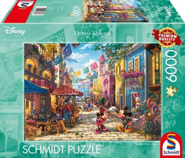 Disney Mickey Minnie Mexiko Puzzle