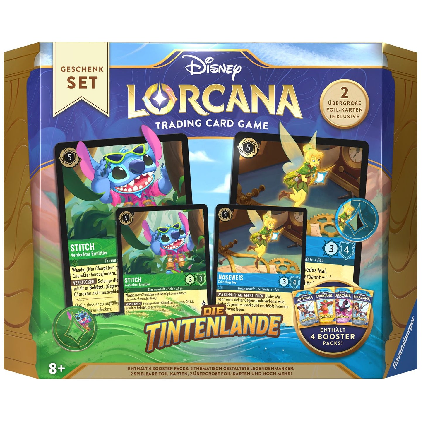 Disney Lorcana Set Geschenk Set Deutsch Trading Cards