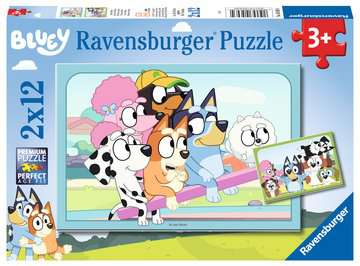 Bluey Puzzle Spaß 2 Teile