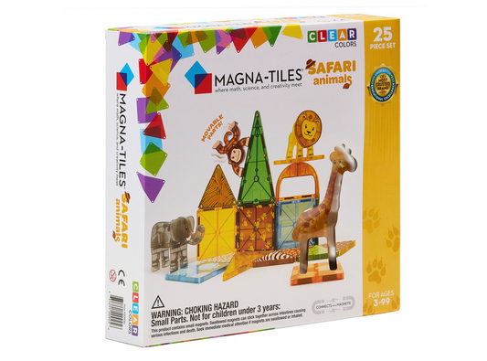 Magna-Tiles Safari Tiere Set