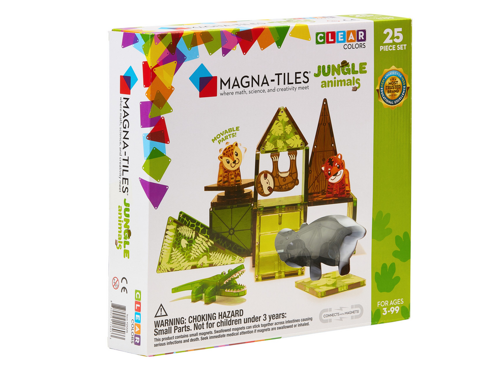 Magna-Tiles Jungle Tiere Set