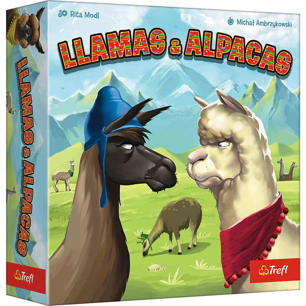 Lamas Alpakas Brettspiel