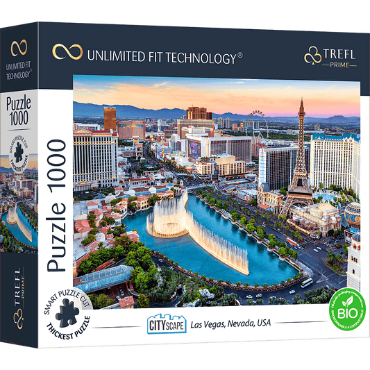 Cityscape Las Vegas Nevada USA UFT Puzzle