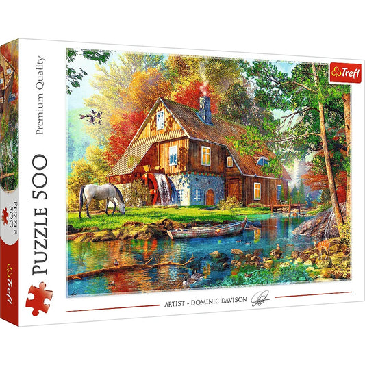 Ferienhaus am Fluss Puzzle