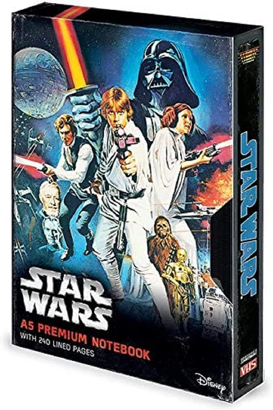 Star Wars Eine neü Hoffnung VHS A Premium Notizbuch