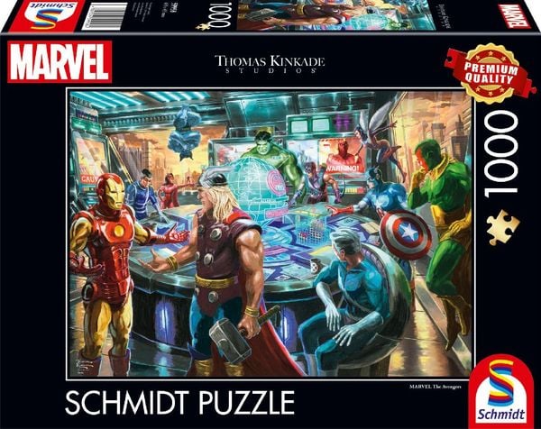 Avengers Puzzle Teile