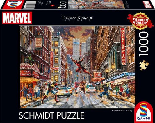 Deadpool Snow Day Puzzle
