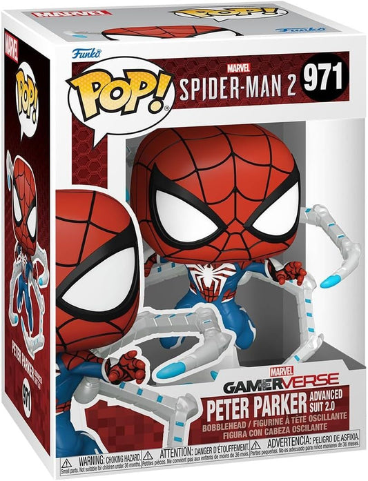 Pop SpiderMan Peter Parker Advanced Suit