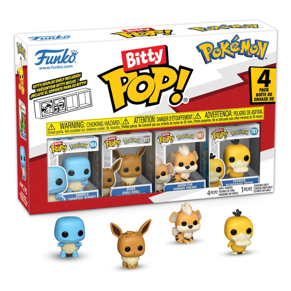 funko bitty pop pokemon serie