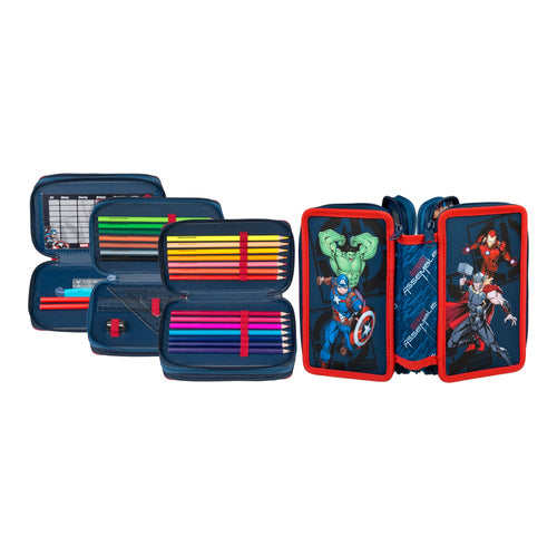 Avengers Tripledecker gefülltes Schülermäppchen
