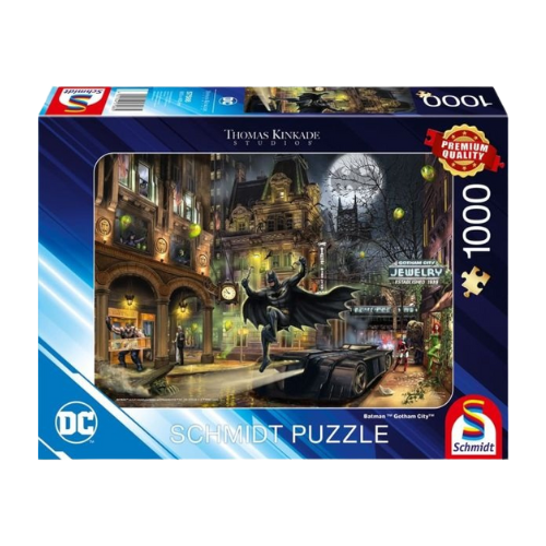 Batman, Gotham City Puzzle 1000 Teile Thomas Kinkade Collection
