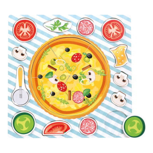 Bino Mertens Puzzle Pizza Teile