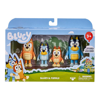 Bluey Familie Spielfiguren Sortiment