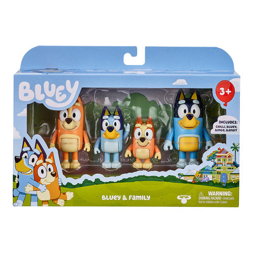Bluey Familie Spielfiguren Sortiment