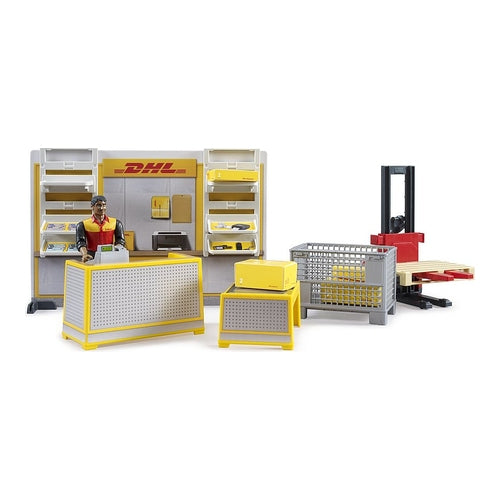 Bruder DHL Shop Handhubstapler