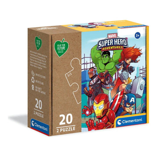 Clementoni Marvel Superhelden Puzzle Zukunft