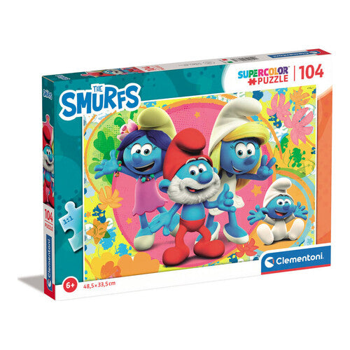 Clementoni Puzzle Supercolor Schlümpfe Teile