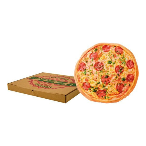 Deko Kissen Pizza Pizzakarton