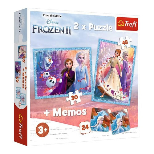Disney Frozen Puzzle Memo Teile