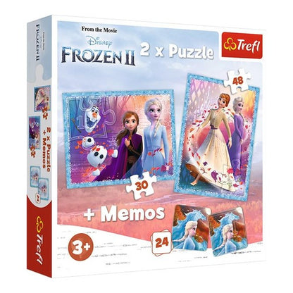 Disney Frozen Puzzle Memo Teile