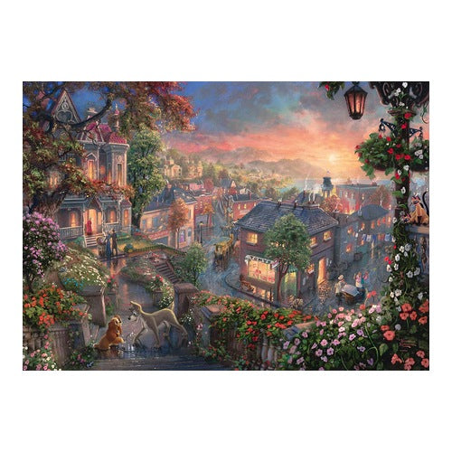 Disney Susi Strolch Puzzle Kinkade