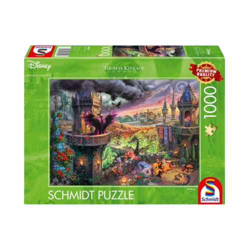 Disney, Maleficent Puzzle 1000 Teile Thomas Kinkade Collection