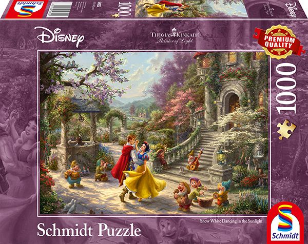 Disney Schneewittchen Puzzle Kinkade