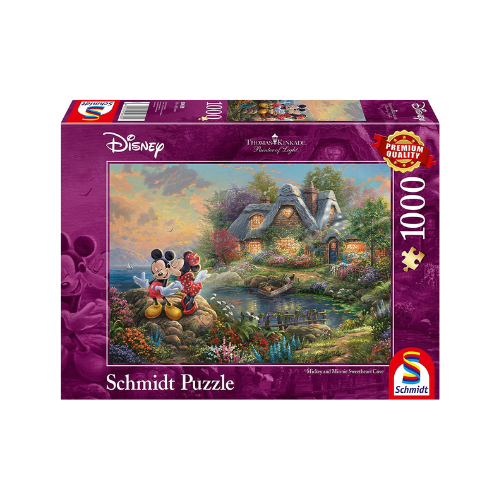 Disney, Sweethearts Mickey & Minnie 1000 Teile Puzzle (Thomas Kinkade)