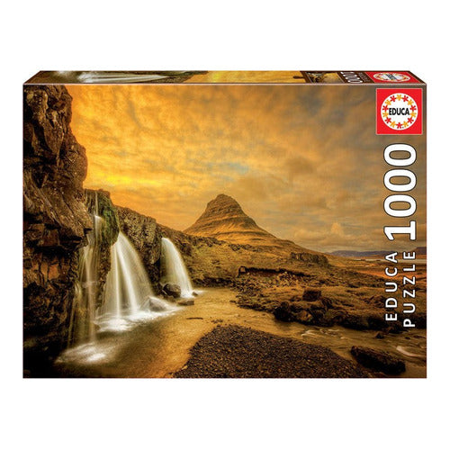 Educa Puzzle Kirkjufellsfoss Wasserfall Teile