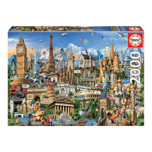 Educa_Puzzle_Europe_Landmarks_2000_Teile_Puzzle