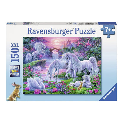 Einhoerner Abendrot Puzzle Teile