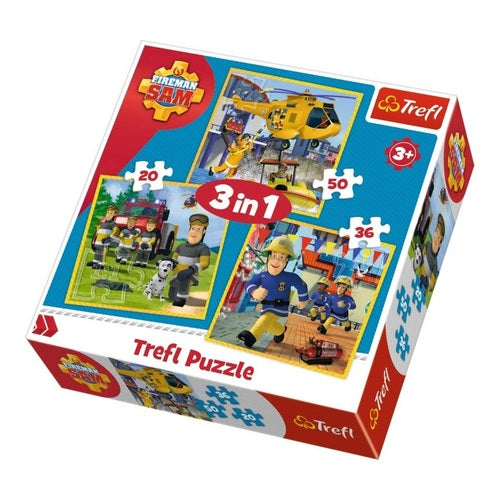 Feuerwehrmann Sam Puzzle Teile