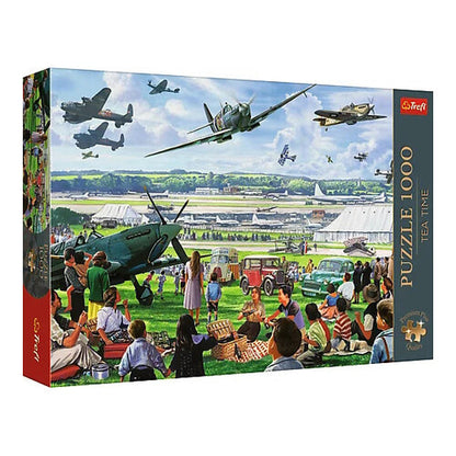 Flugzeug Show Puzzle Premium