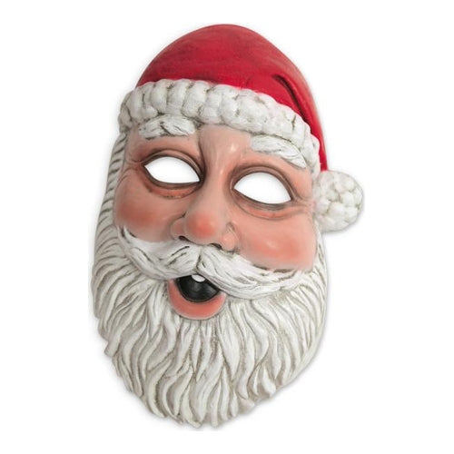 Halbmaske Santa Claus Erwachsene