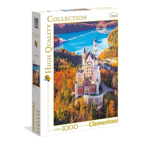 Hochwertiges Puzzle Neuschwanstein Teile