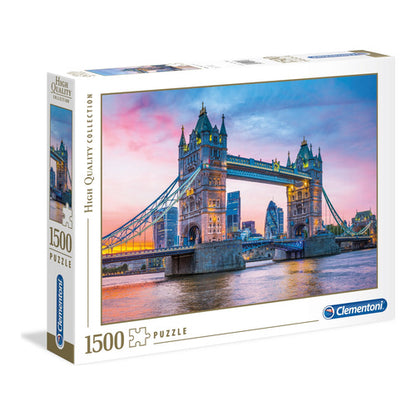 Hochwertiges Puzzle Sonnenuntergang Tower Bridge
